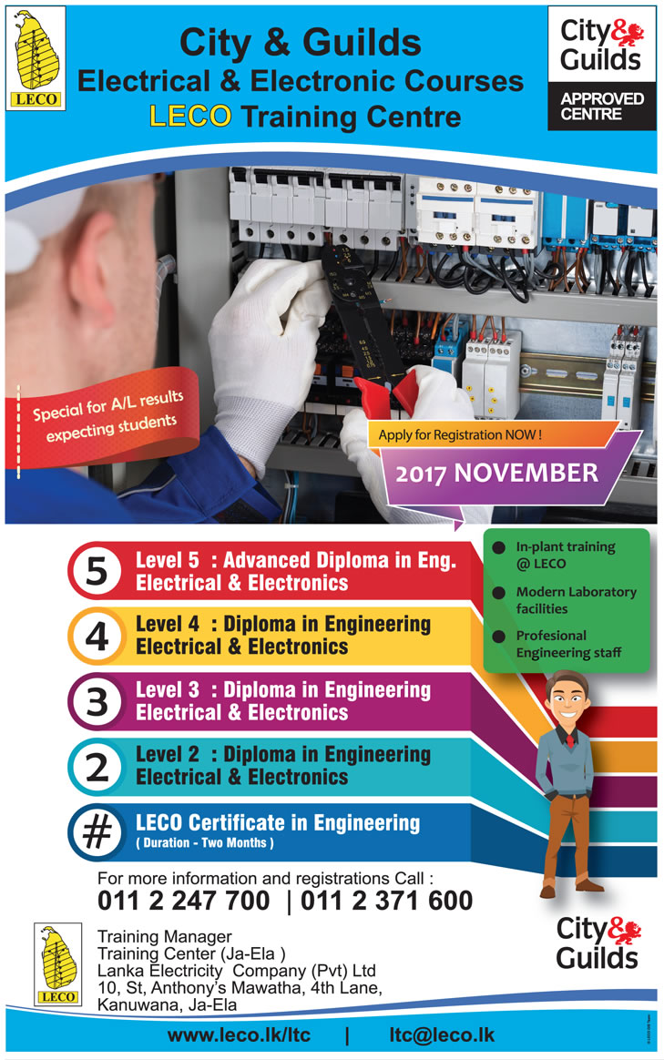 Electrical & Electronic Courses - Lanka Electricity Company (Pvt) Ltd